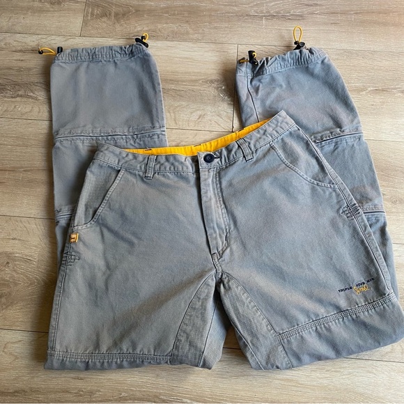 Vintage Y2K Triple Five Soul cargo pants convertible zip off pants - Picture 3 of 14